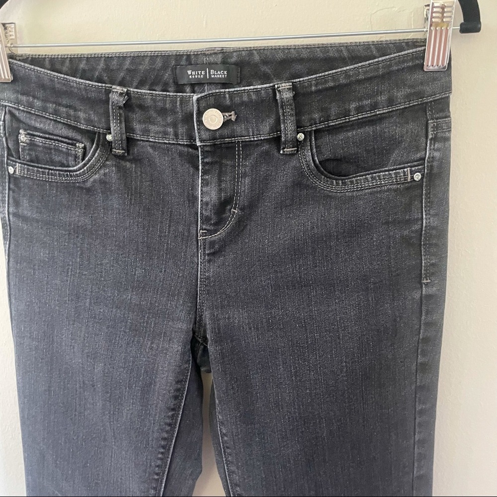 WHBM Blanc Jeans in Black - Picture 4 of 7